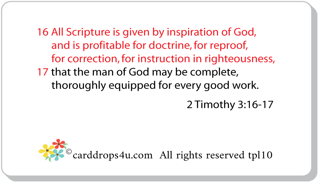 Inspired by God!