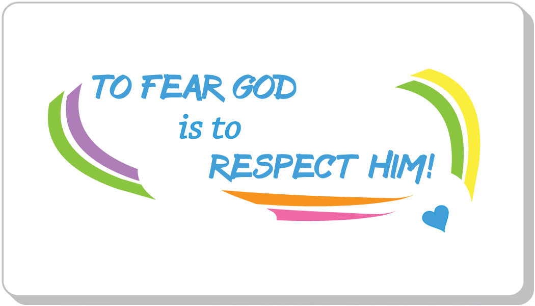 TO FEAR GOD