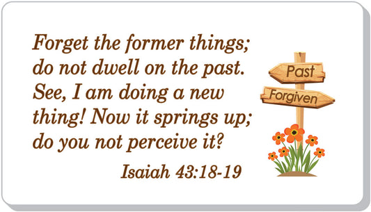Forget the Past