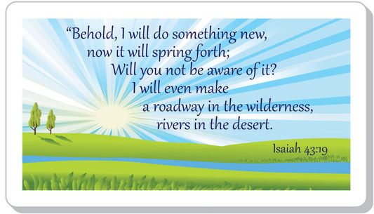 God Makes a New Path