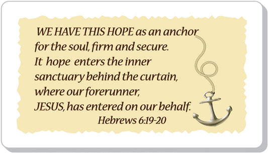 Hope is Our Anchor