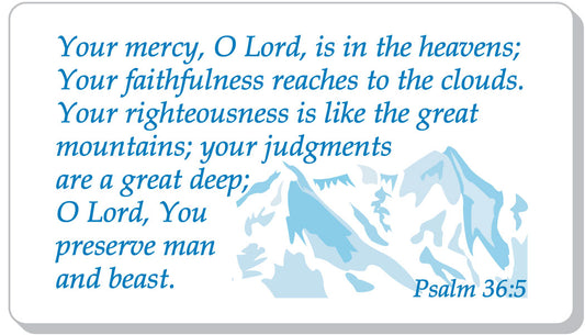 Your Mercy O Lord