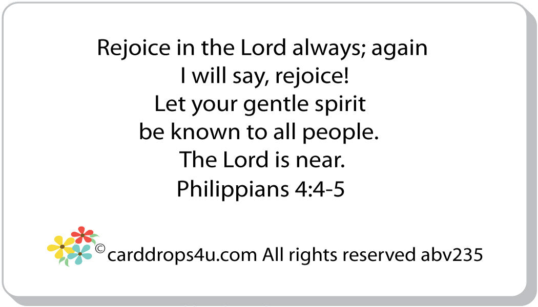 A Reason to Rejoice!