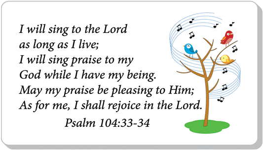 Sing to the Lord