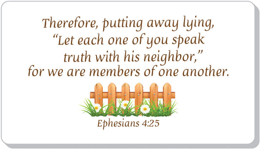 Put Away Lying