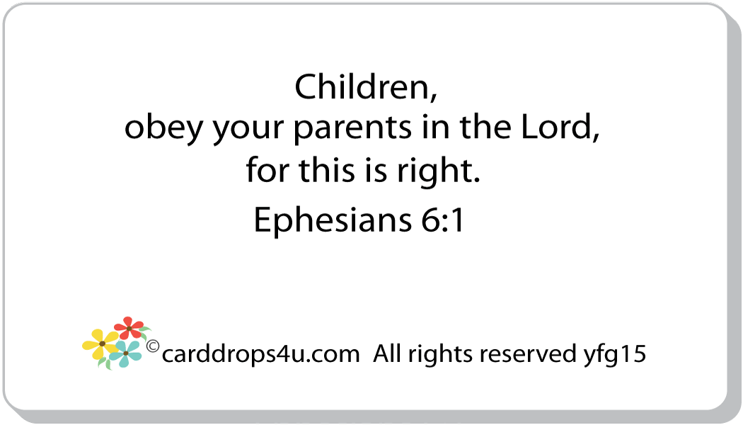 Children Obey Your Parents