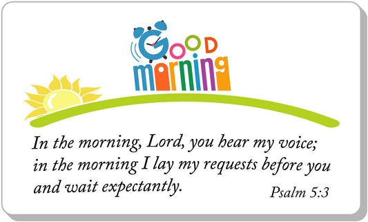 In The Morning Lord You Hear My Voice