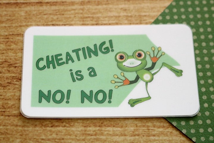 It's a NO NO!