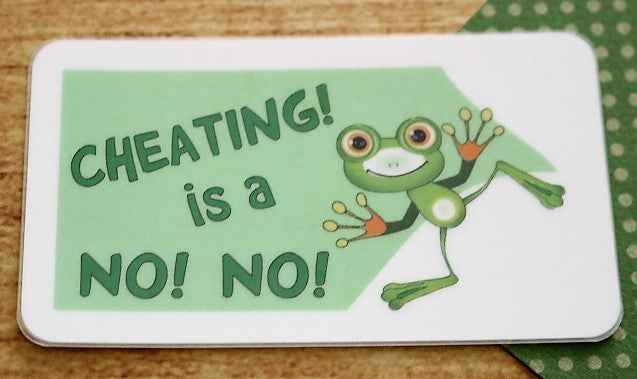 It's a NO NO!