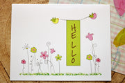 Hello  Note Card