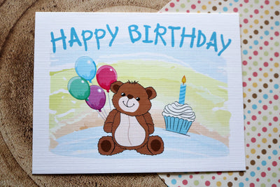Happy 1st Birthday Teddy Bear